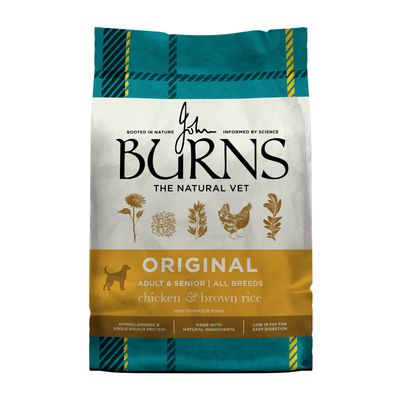 Burns Adult & Senior Original - Chicken & Brown Rice - 2kg