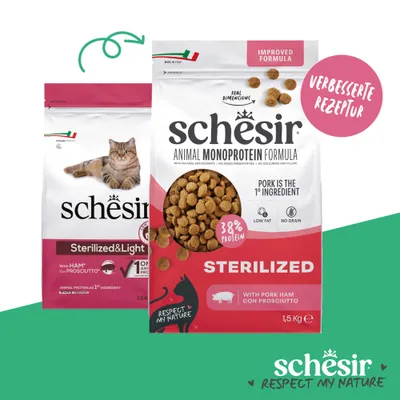 Schesir Sterilized & Light mit Schinken