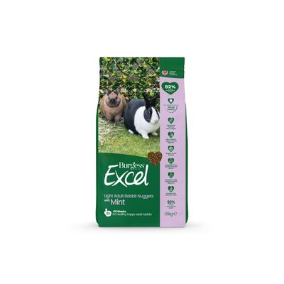 Key Benefits: Added mint for extra tasty nuggets, prebiotics to help maintain healthy digestion, high in fibre to support healthy digestion, supports skin and coat health, antioxidants for a healthy immune system, weight control formula.