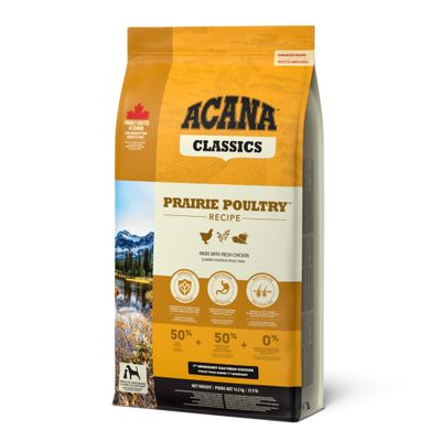 Acana Adult, drób z prerii i kurczak - 14,5 kg
