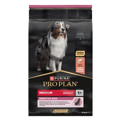 PURINA PRO PLAN Medium Adult Sensitive Skin - 10 kg PURINA PRO PLAN Medium Adult Sensitive Skin - 10 kg