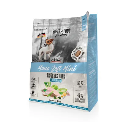 MAC's Dog Mono Soft - čerstvé kuracie - 3 x 4 kg