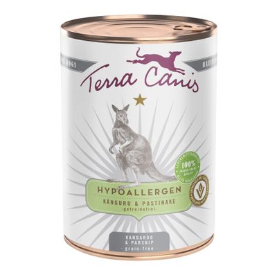 Terra Canis Hypoallergen 6 x 400 g Känguru