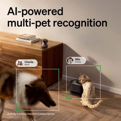 Petlibro Scout Smart AI Pet Camera - 9.2 x 9.2 x 10.4 cm (L x W x H)