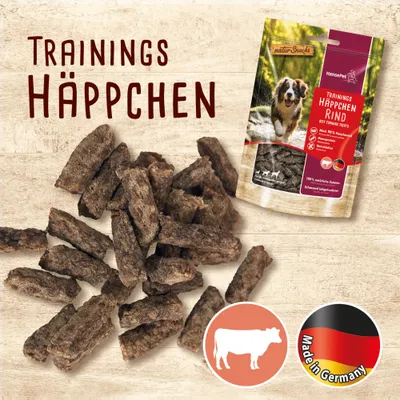 Hansepet Natur Snacks Emsländer Häppchen - Rind