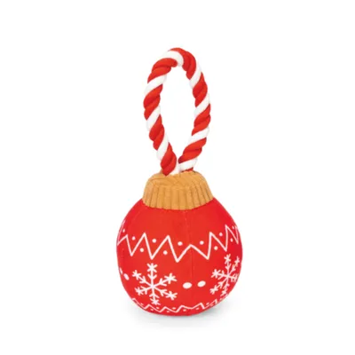 Beeztees Hundespielzeug Weihnachts-Ball Twinkle, rot - L 24 x B 11 x H 11 cm Beeztees Hundespielzeug Weihnachts-Ball Twinkle, rot - L 24 x B 11 x H 11 cm