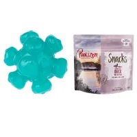 TIAKI Dog Accessory + 100g Purizon Dog Treat Free! * - Treat Ball Meteorite Toy (Size S: 10cm) + Grain-Free Duck with Fish (100g)