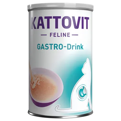 Kattovit Gastro-Drink Alimento complementare per gatti - 12 x 135 ml