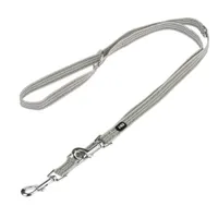 TIAKI Geschirr Neoprene, grau - Passende Leine: 200 cm lang, 20 mm breit