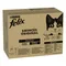 Jumbopack Felix Classic Pouches 120 x 85 g Fleisch- & Fisch-Mix (4 Sorten gemischt)
