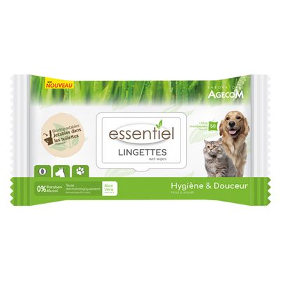 Essentiel Aloe Vera Servietter 2 x 50 stykker