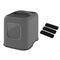 Rotho MyPet BIALA Cat Litter Tray Set: Anthracite Litter Tray + 3 Activated Charcoal Filters