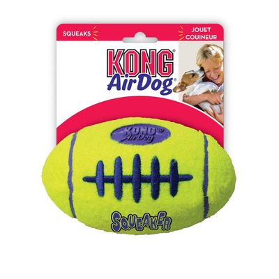 KONG AirDog American Football with Squeaker Large