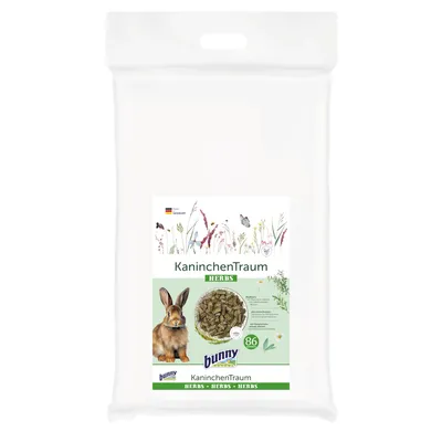 Bunny Kaninchen Traum HERBS comida para conejos - 4 kg