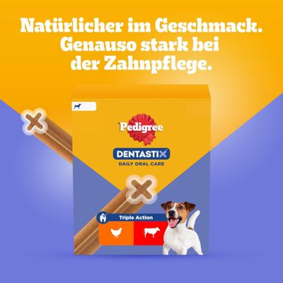 112 x Pedigree Dentastix Tägliche Zahnpflege/ Fresh Tägliche Frische - für kleine Hunde (5-10 kg)