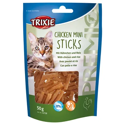TRIXIE PREMIO Mini Sticks пилешки пръчици -  4 x 50 г