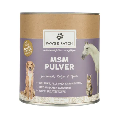 PAWS & PATCH -MSM-jauhe  - 400 g