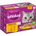 Gemengd Pakket Whiskas 1+ Adult Maaltijdzakjes 12 x 85 g Kattenvoer Gevogelte-selectie in gelei