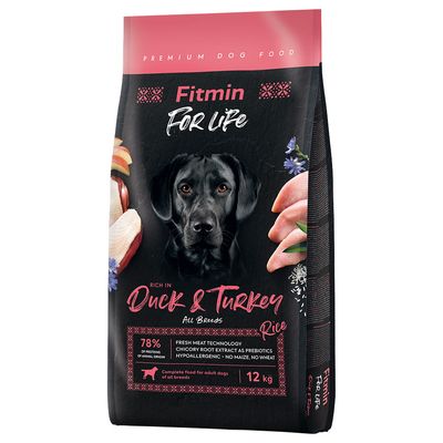 Fitmin Dog For Life Duck & Turkey 12 kg