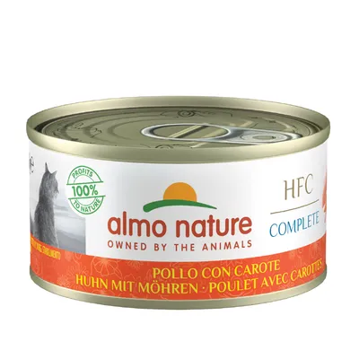 Almo Nature HFC Complete 6 x 70 g - Kurczak z marchewką