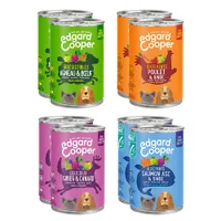 Lot mixte Edgard & Cooper Adult pour chien - 8 x 400 g (4 variétés)