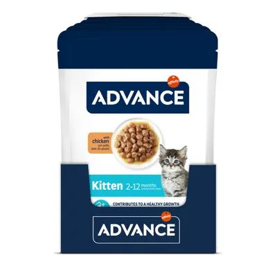 Advance Kitten Kip - Dubbelpak: 24 x 85 g