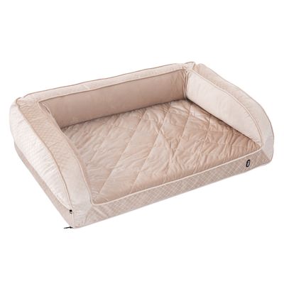 TIAKI wellness kutyakanapé H 100 x Sz 65 x M 30 cm (bézs)