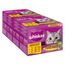 Whiskas Senior buste 48 x 85 g Alimento umido per gatti 7+ Selezione Carni Bianche in Salsa