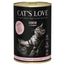 Cat's Love 6 x 400 g Umido per gatto Junior Pollo
