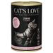 Cat's Love 6 x 400 g Umido per gatto Junior Pollo