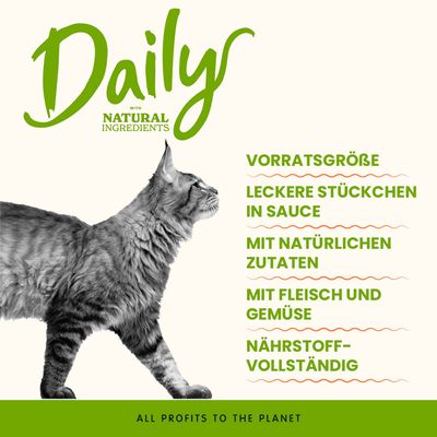 Sparpaket Almo Nature Daily Menu 24 x 70 g - Mixpaket 5 (2 Sorten)