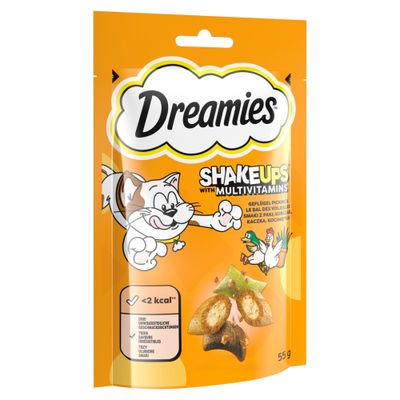 Dreamies Shakeups Multivitamins Snacks siipikarja-piknik (55 g)