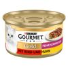 Dubbelpak Gourmet Gold Fijne Samenstelling 24 x 85 g Rundvlees & kip