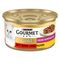 Gourmet Gold Fine Composition 12 x 85 g hovězí a kuřecí
