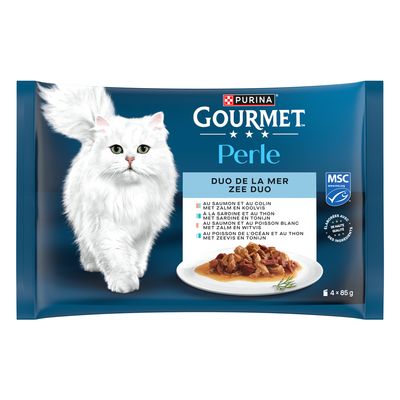 Probierpaket Gourmet Perle 4 x 85 g Mixpaket 5 (4 Sorten Duo aus dem Meer)