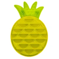 Tapis à lécher Modern Living Brasilia Ananas pour chien et chat - env. L 30 x l 20 x H 2,7 cm