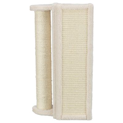 Trixie Kratzbrett für Ecken mit Stamm beige