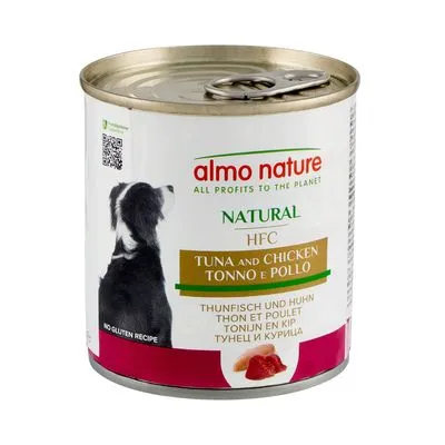 Almo Nature HFC 6 x 280 g / 290 g - Kalf met Ham (290 g)