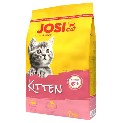 JosiCat Kitten med fjäderfä - 10 kg