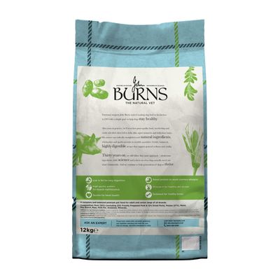 Burns Adult & Senior Sensitive Schwein & Kartoffel - 12 kg