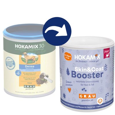 GRAU HOKAMIX Skin & Coat Booster Pulver