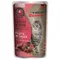 Super Benek sans céréales filets cuits à la vapeur 28 x 85 g pour chat bœuf, tomates en sauce