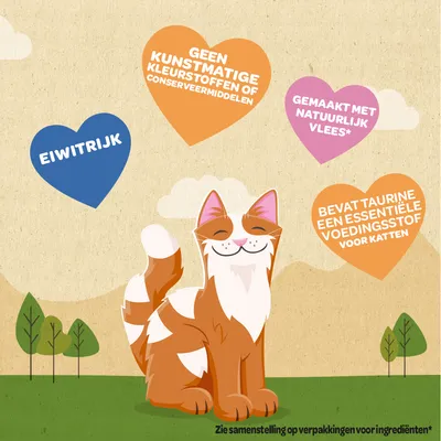 Meowee! Kip Crunchy Bakes - Voordeelpakket: 3 x 40 g