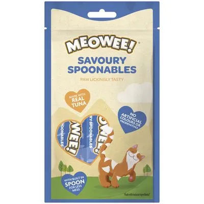 Meowee! Savoury Spoonables 8 x 14 g - Kip