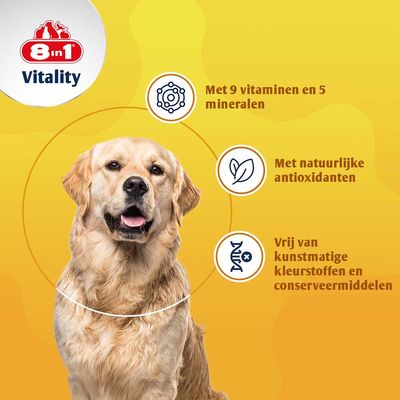 8in1 Vitaliteit Multivitamine Tabletten Volwassenen