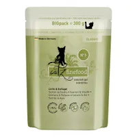 catz finefood 24 x 300 g Umido gatto - Salmone & Pollame
