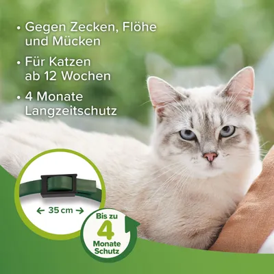 beaphar Zecken- & Flohschutz-Halsband für Katzen - Sparpaket: 2 Stück