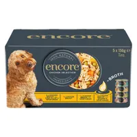 Encore Dog Tin Chicken Selection - Chicken selection (4 varieties) (5 x 156g)