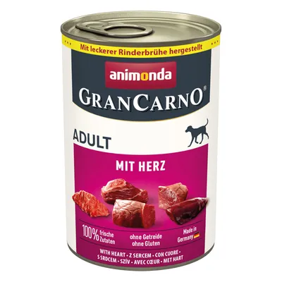 animonda GranCarno Original 12 x 400 г - сърца