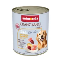 Sparpaket Animonda Grancarno Adult Single Protein Sensitiv 24 x 800 g - Reine Pute & Kartoffeln